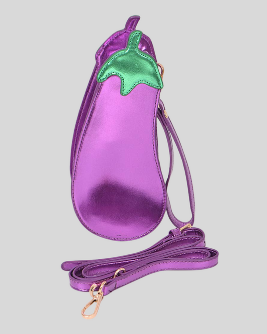Eggplant Shape Clutch