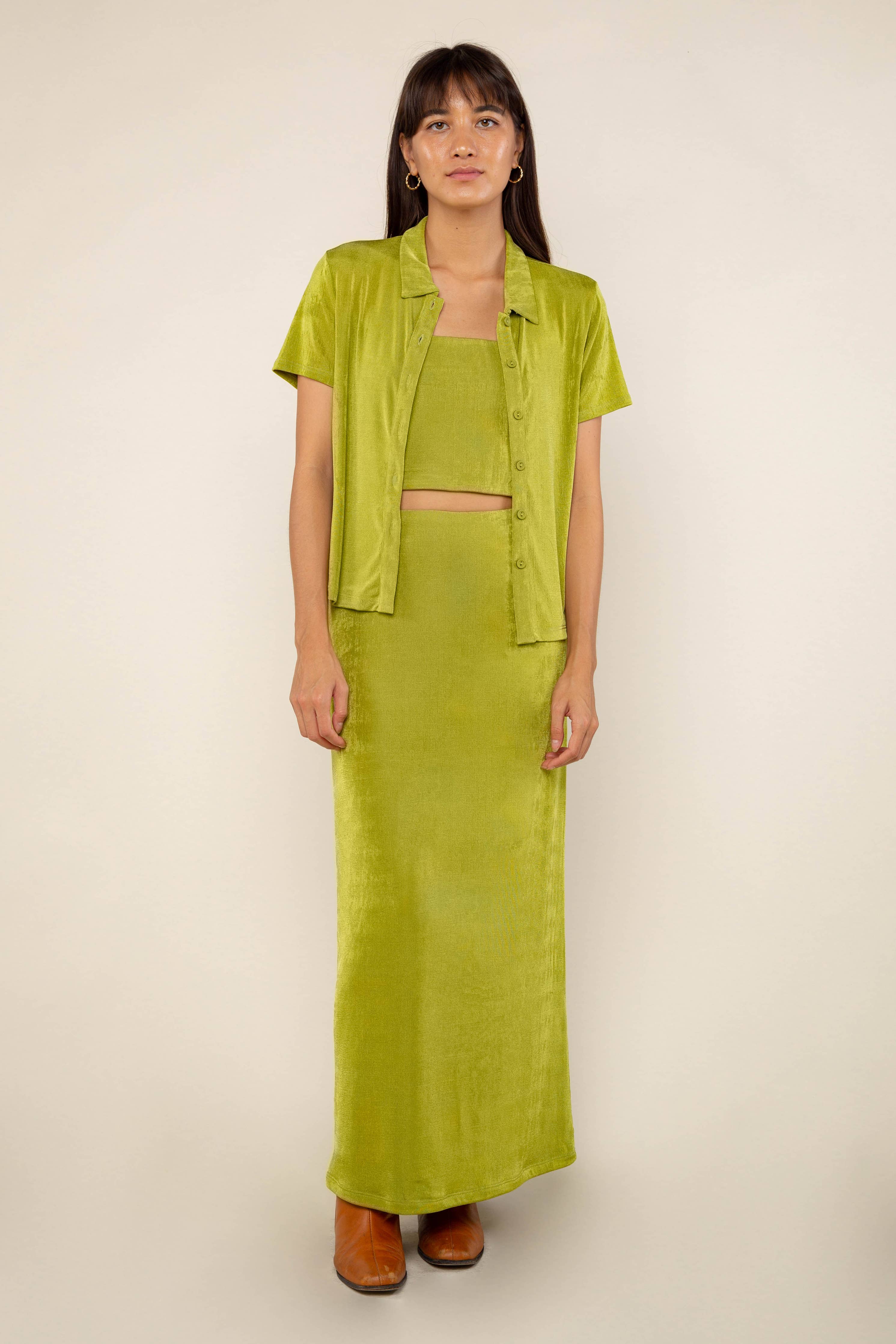 NLT Teagan Skirt Acid Green 1XL