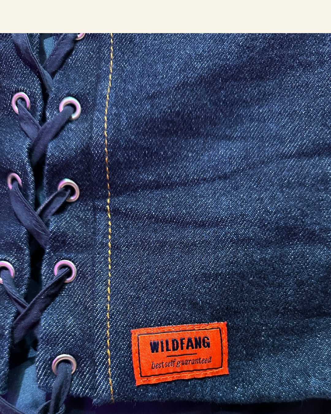 Wild Fang Denim Corset Top (3X)
