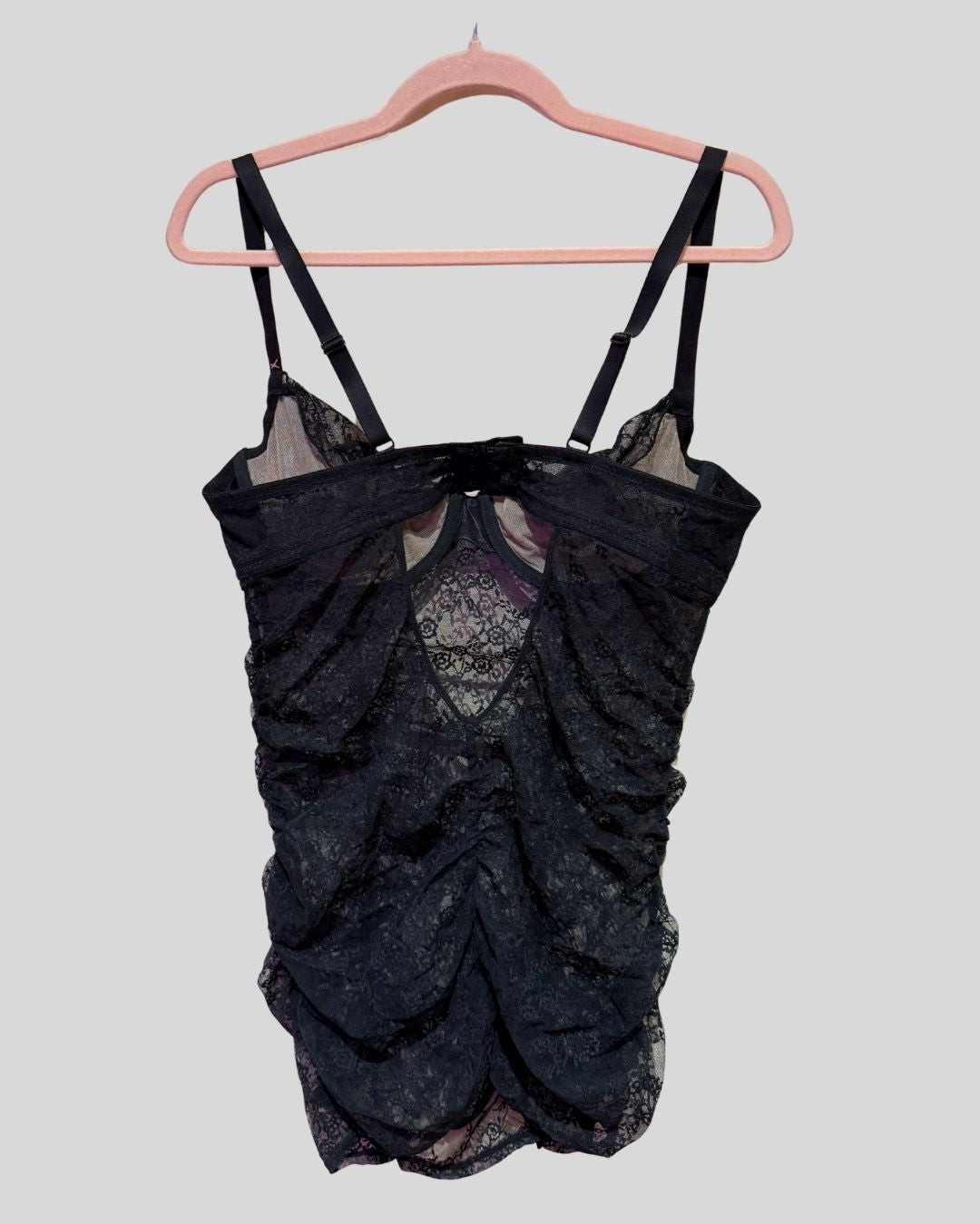 Adore Me New With Tags Black Lace Bustier (1X)