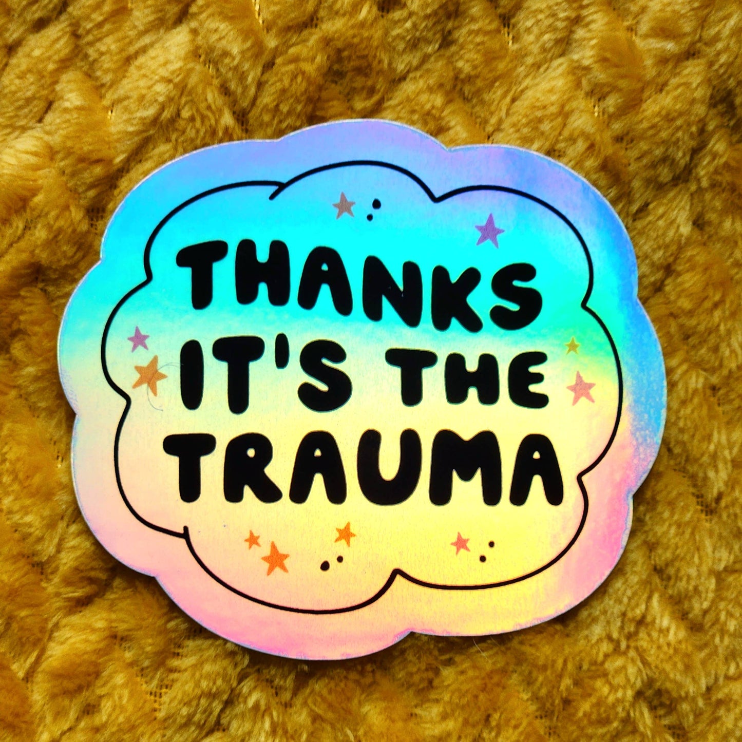 Luxe Trauma - It's the trauma sticker hydroflask planner cute