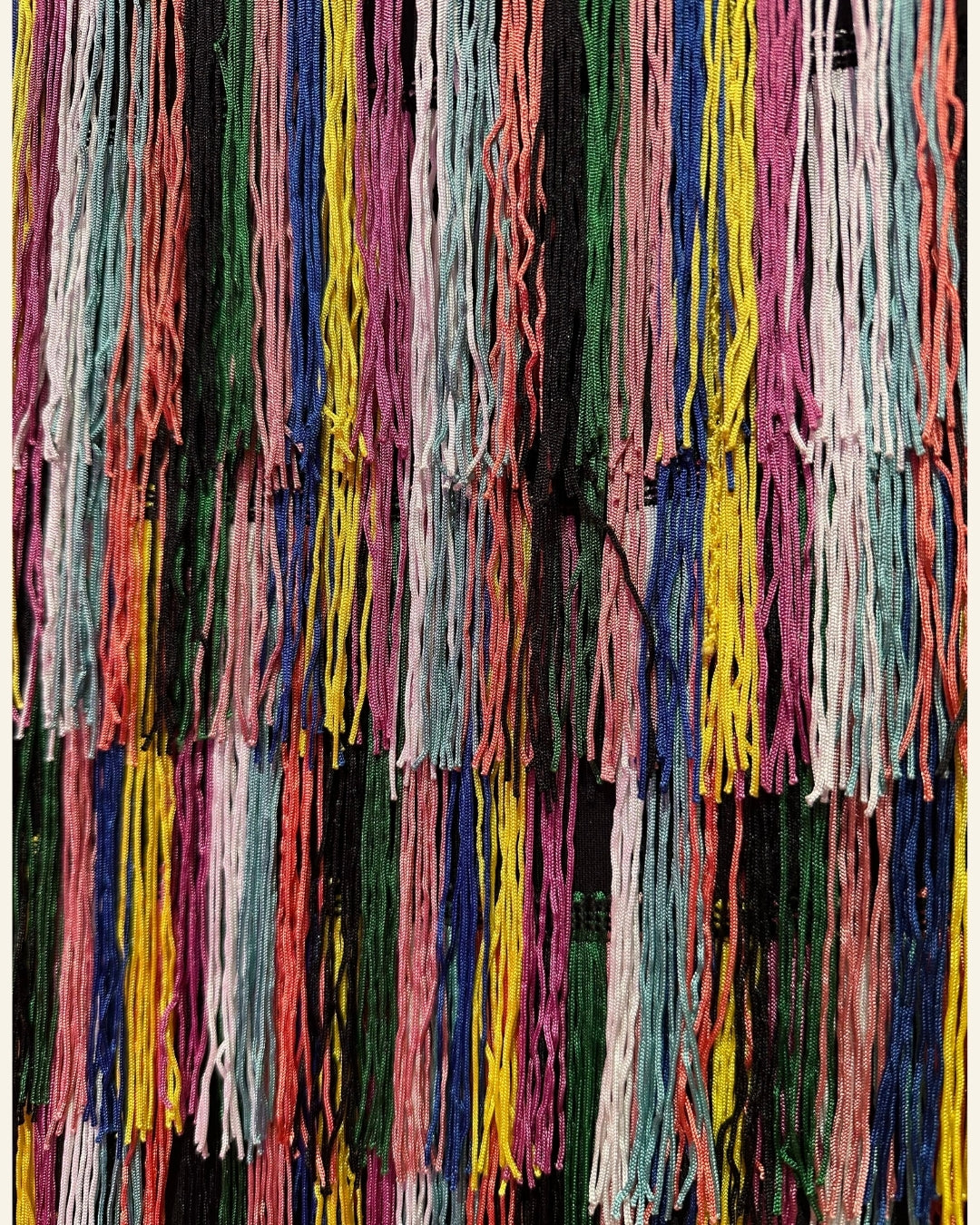 Eloquii Strapless Rainbow Fringe Dress (18)
