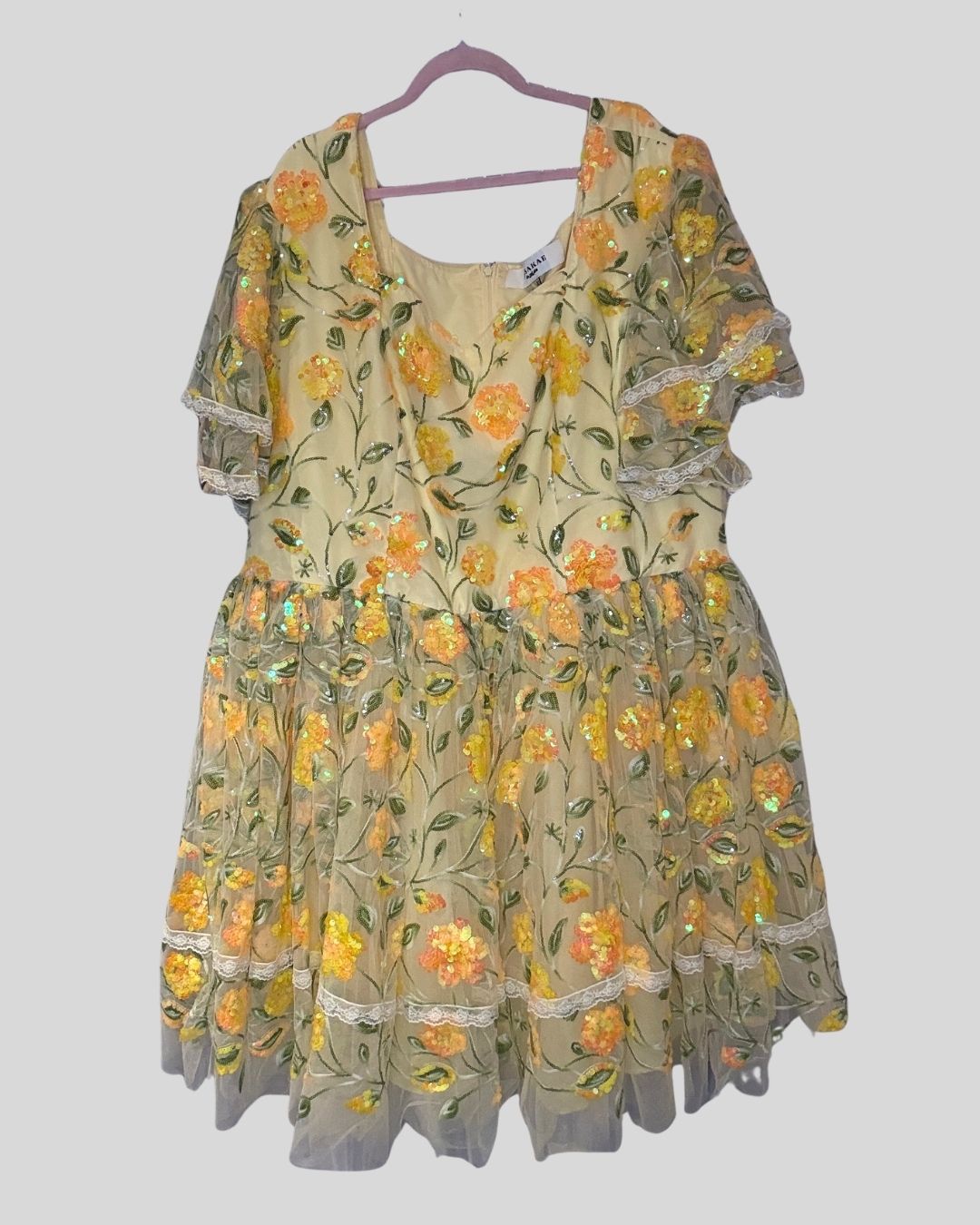 Jessakae NWOT Yellow Bramble Dress (4X)