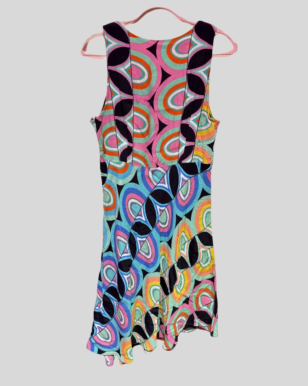 Anthro multi circle print dress (14)