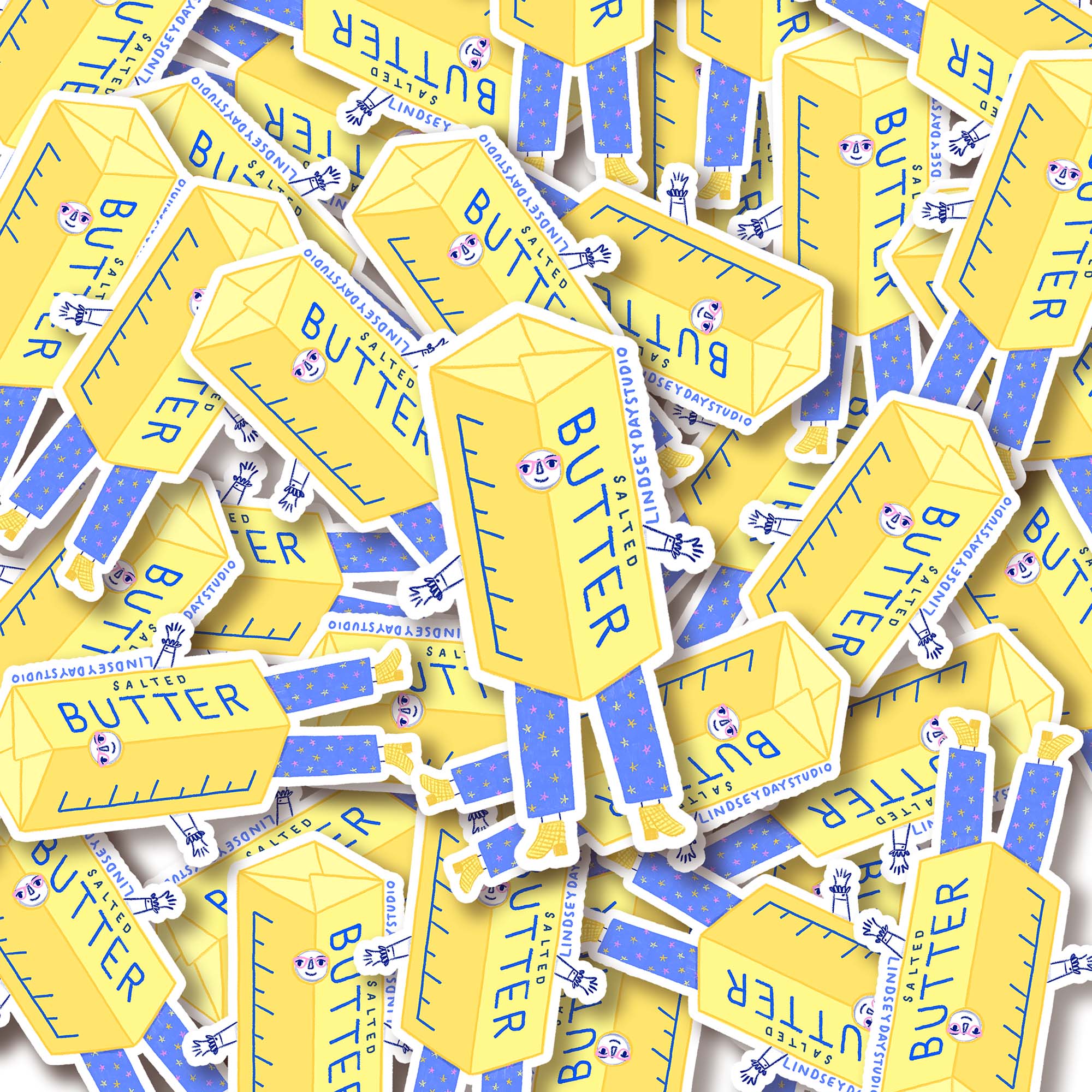 Butter Sticker