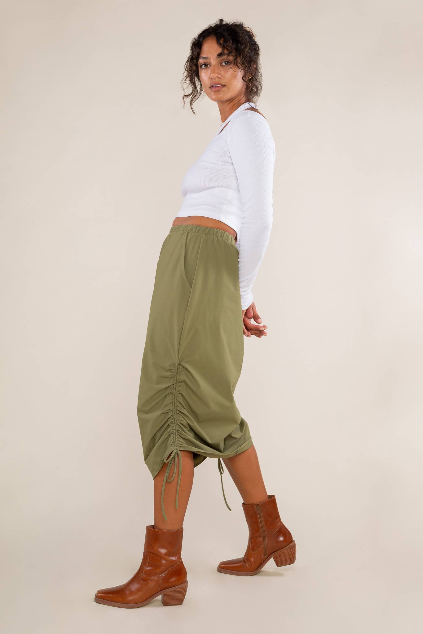 NLT Laine Skirt Olive 2XL