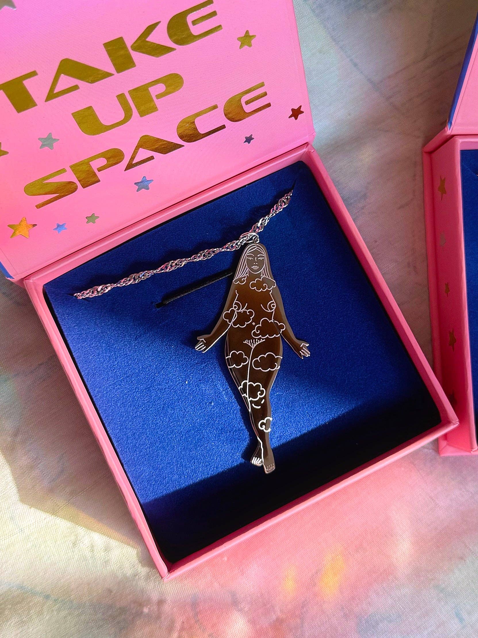 Goddess of the Light Necklace: Gold