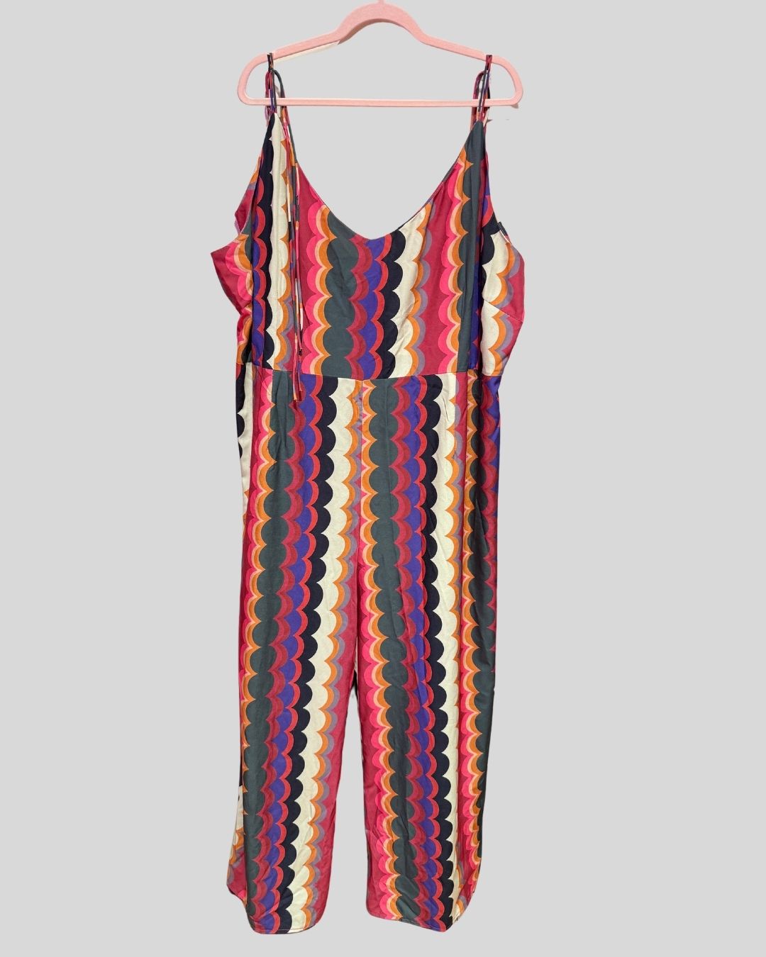 Rebdolls pink swirl jumpsuit (4x)