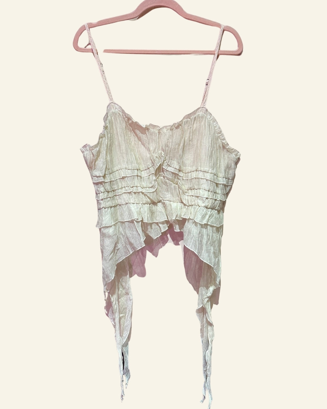 Unbranded Gauzy Tank Top (1X)