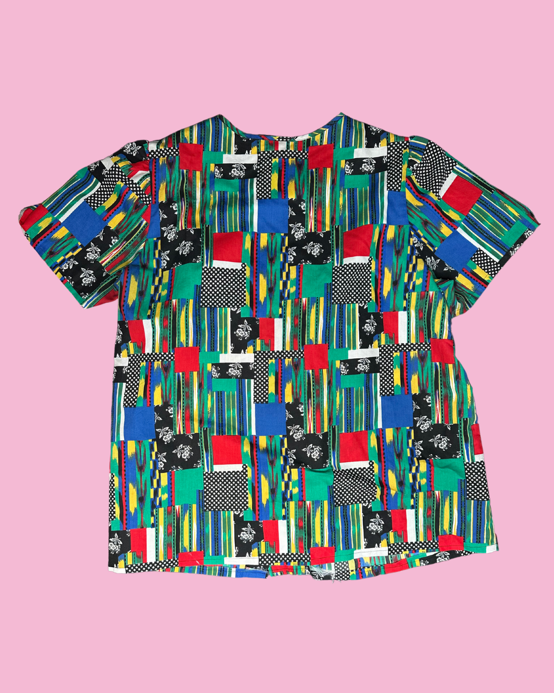 Vintage Romans Patchwork Top (4X)