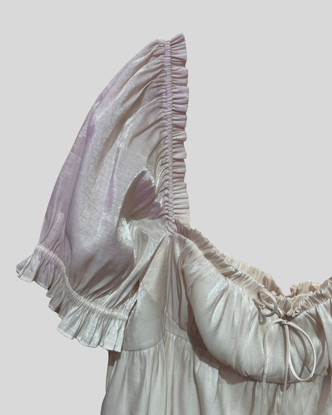 SELKIE pink ruffle detail jumpsuit (4X)