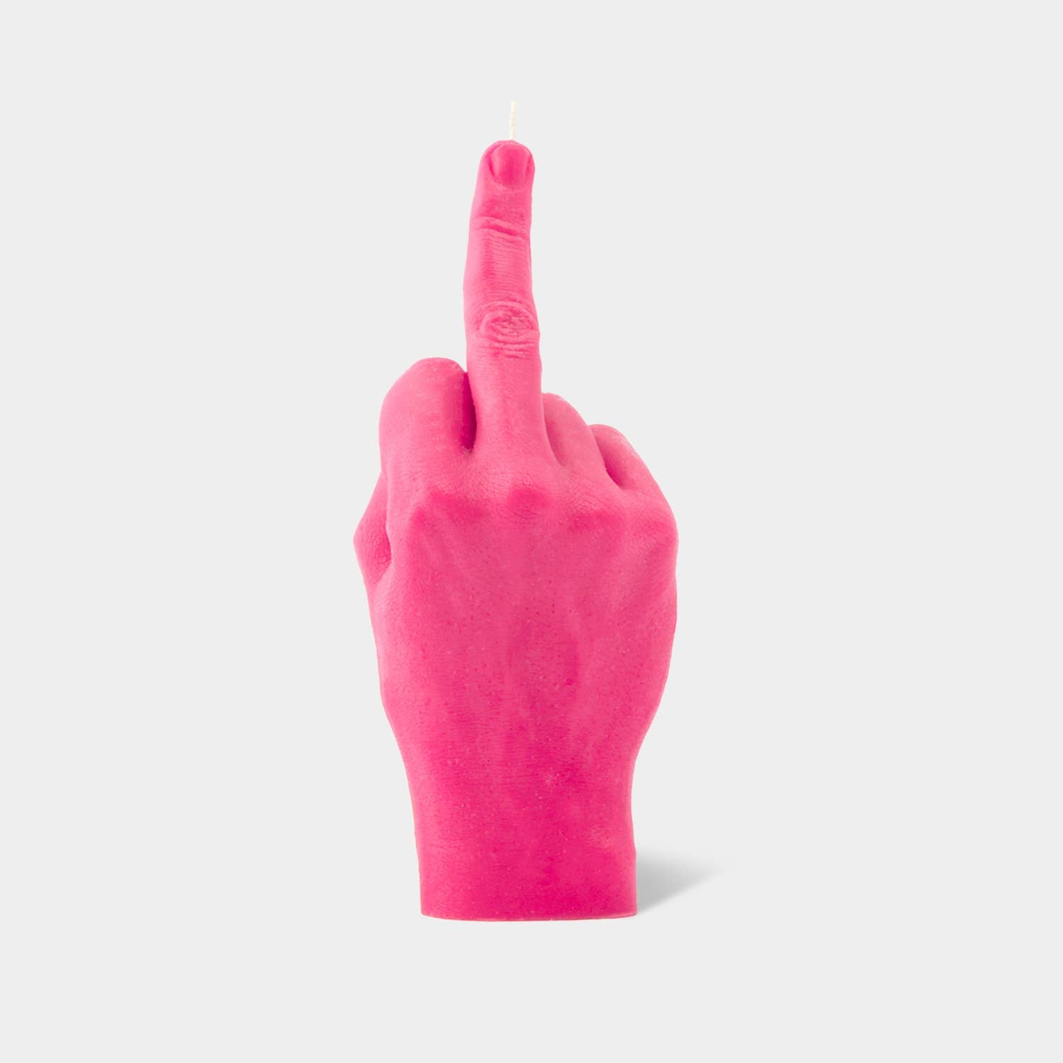 Original CandleHand F*ck You Candle - Lifesize & Full detail: Neon Orange
