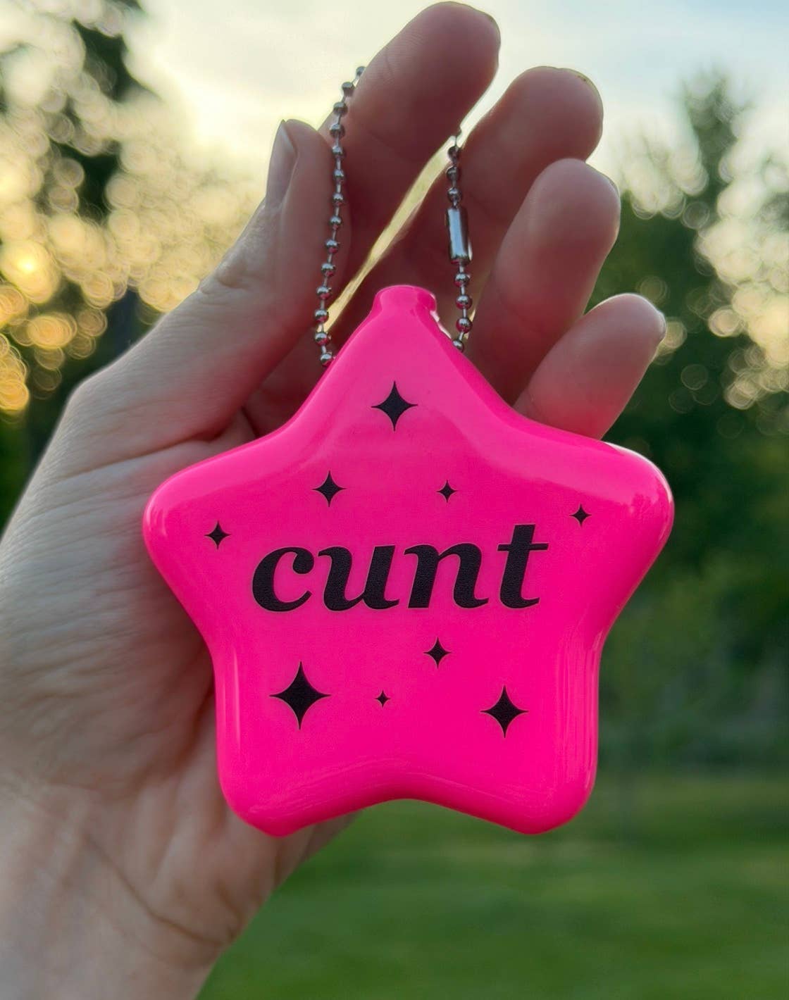 Rubber Star Coin Purse - Cunt