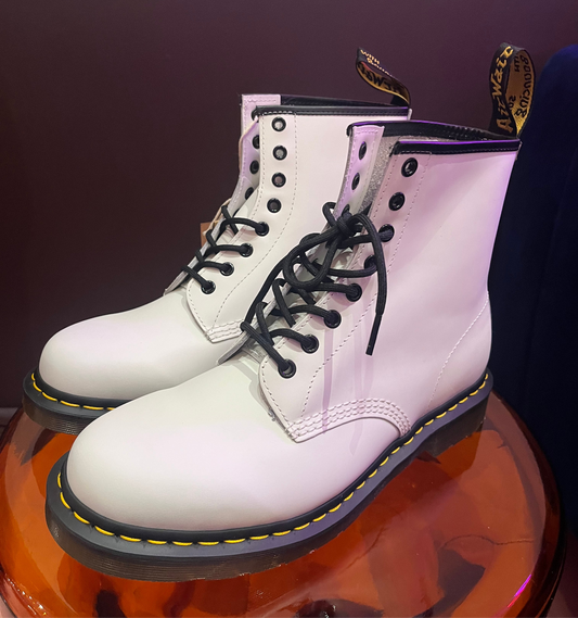 NIB White Dr. Martens Boots (11)