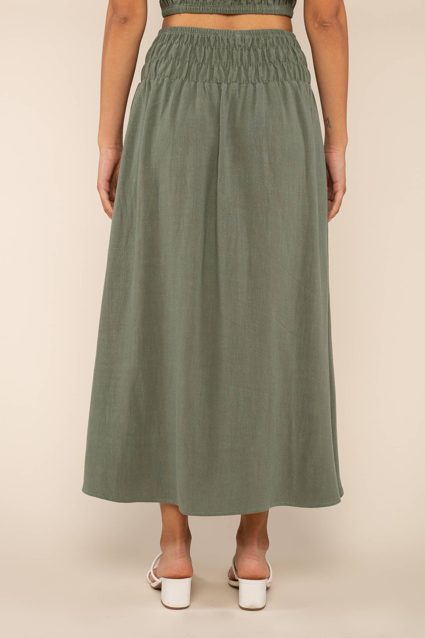 NLT Sophia Linen Skirt 1XL