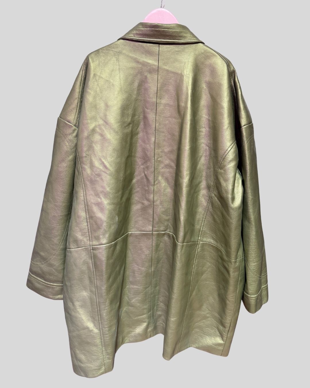 VINTAGE CHAMPAGNE ITALY gold jacket (1x)