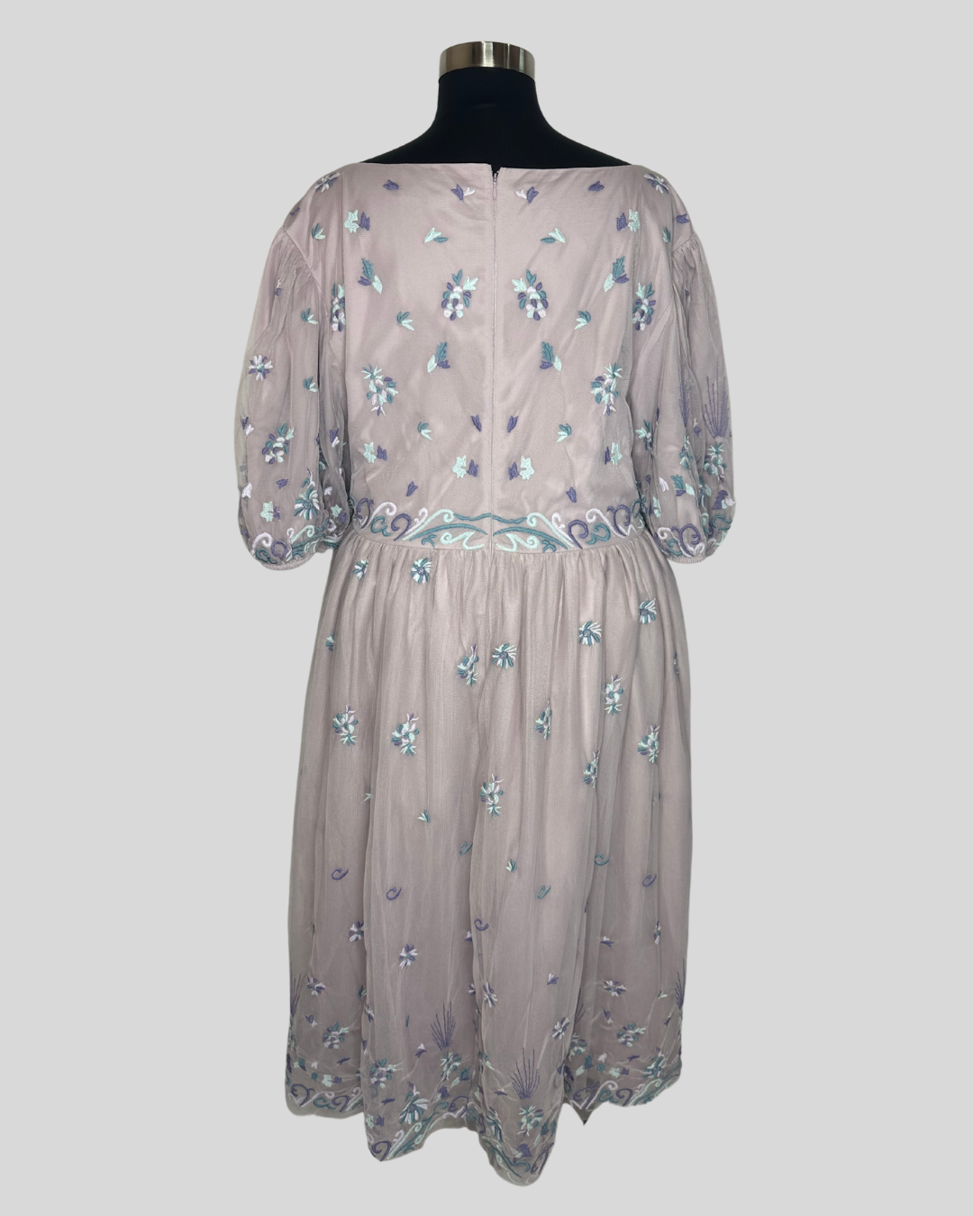 Jessakae Mauve Tulle Dress (5X)