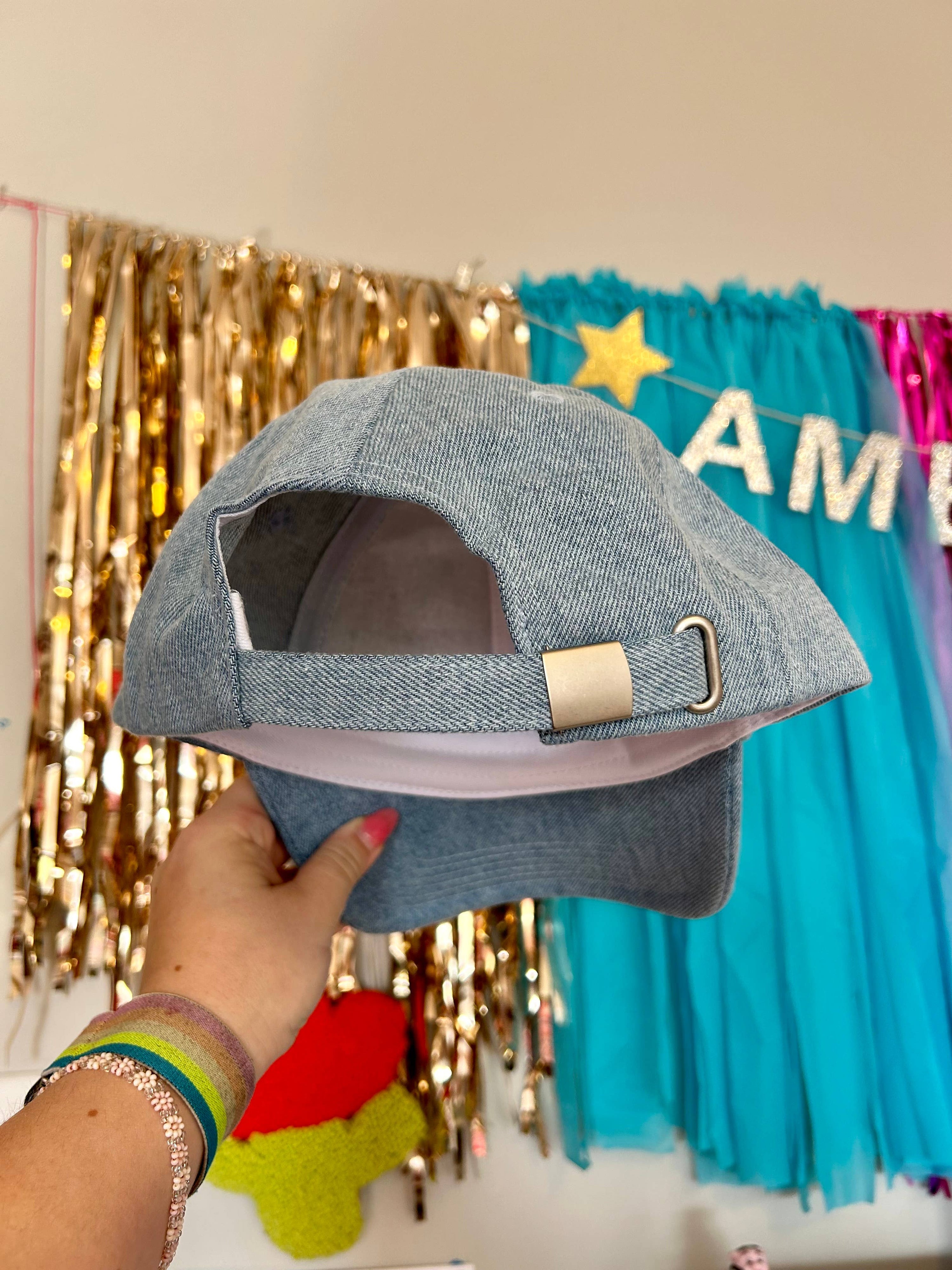 Everyone Is Gay Denim Baseball Hat