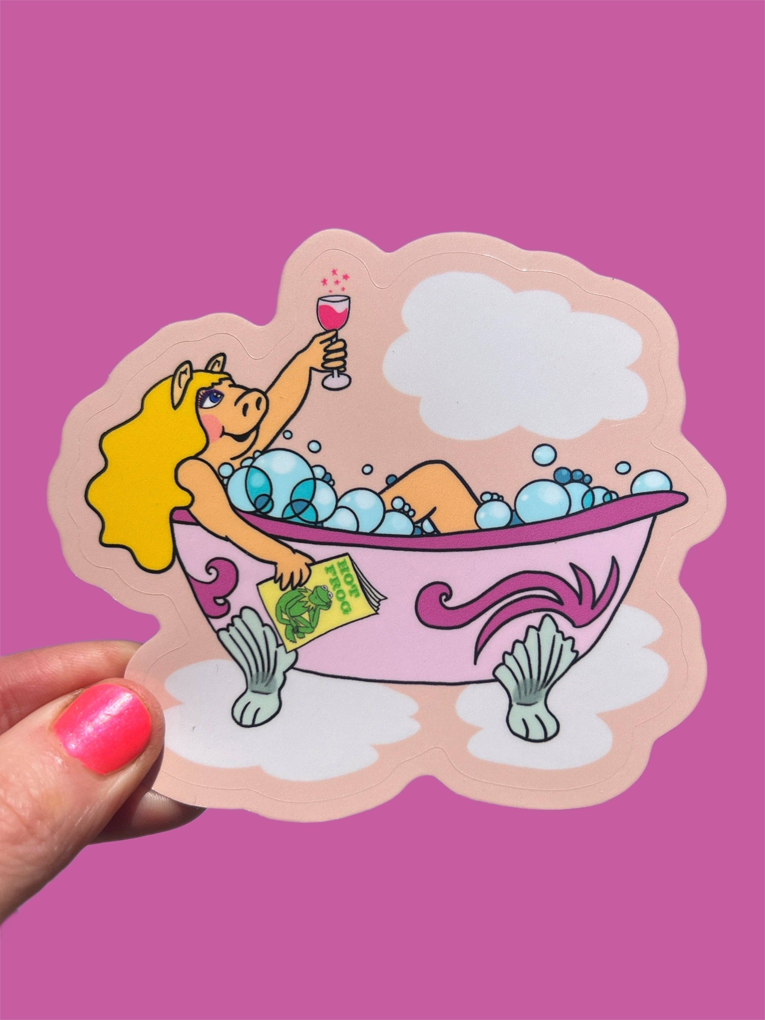 Miss Piggy STICKER 3"