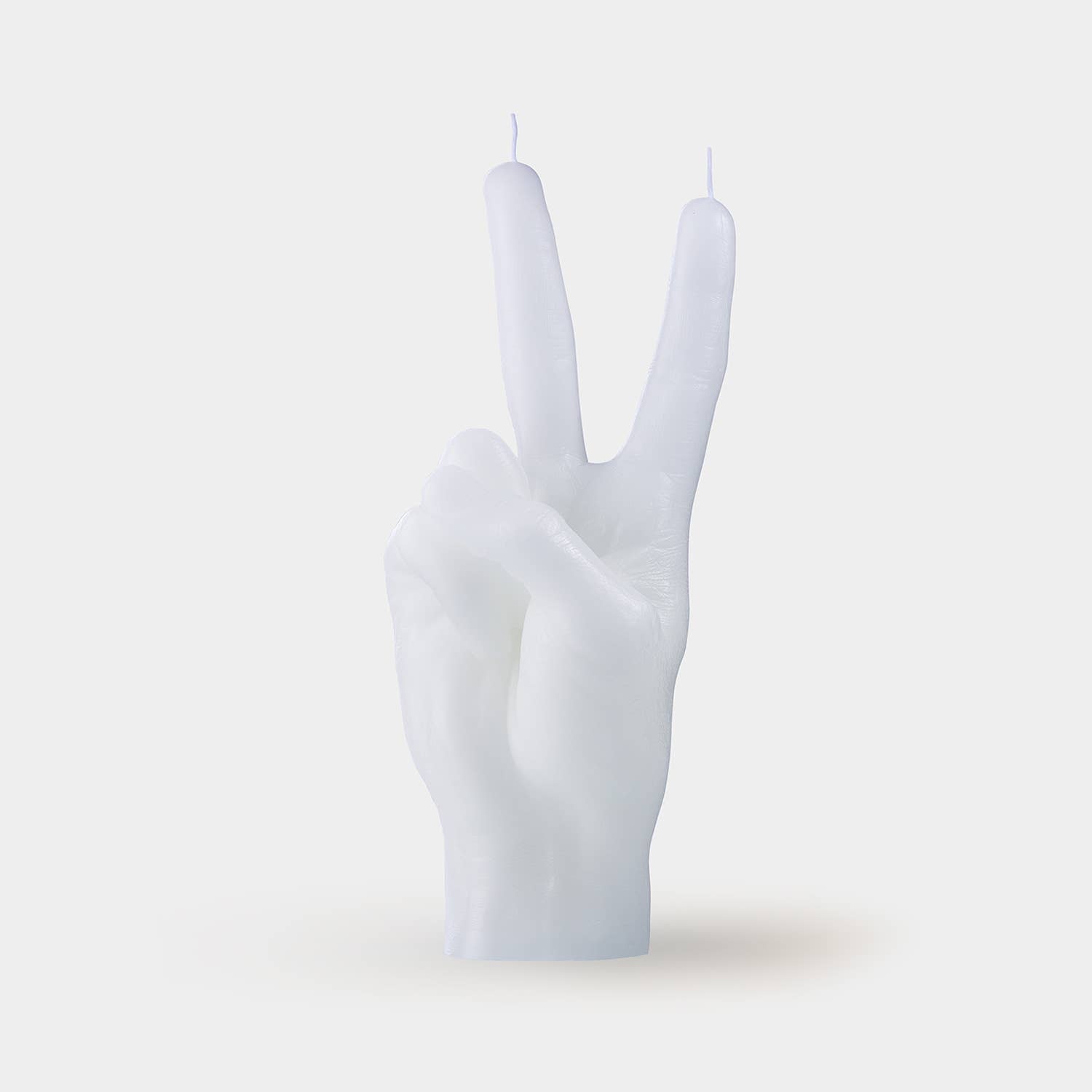 Original CandleHand "Peace" Candle - Lifesize & Full Detail: Pink