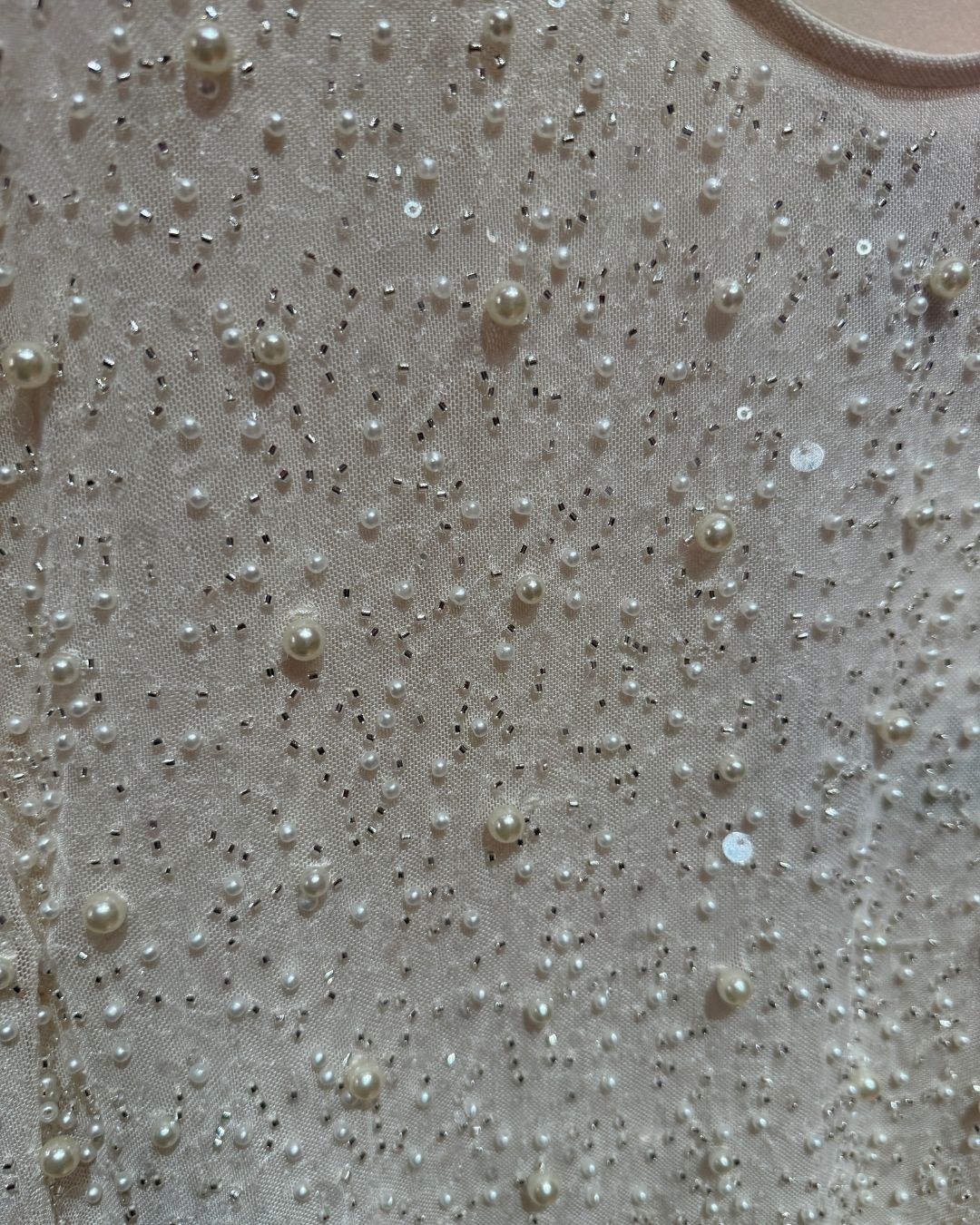 H&M NWT pearl beaded dress (XL)