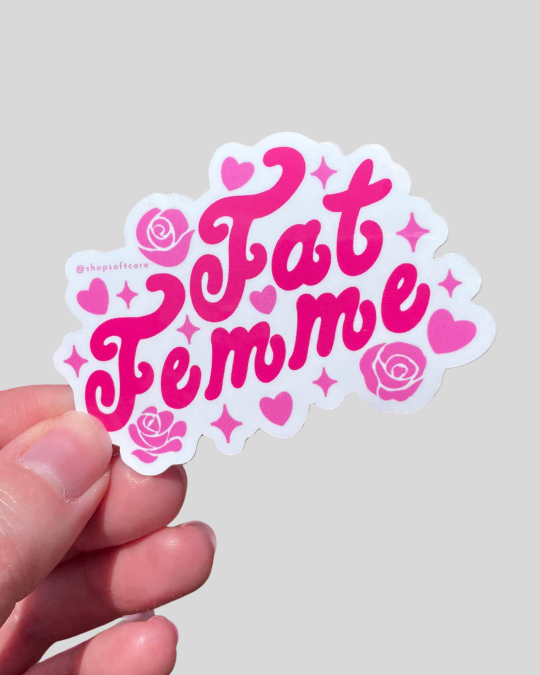 Fat Femme Sticker
