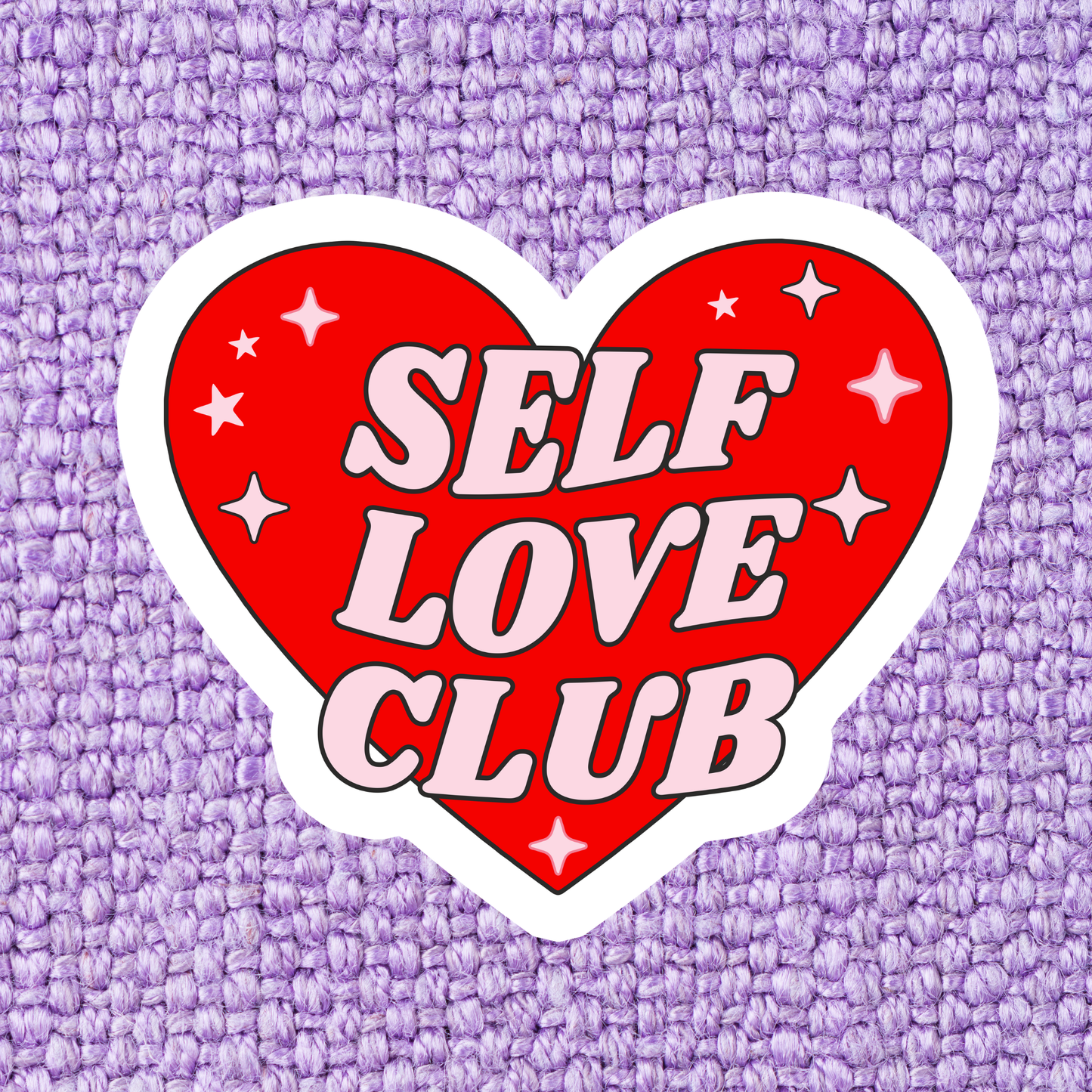 Self Love Club Sticker