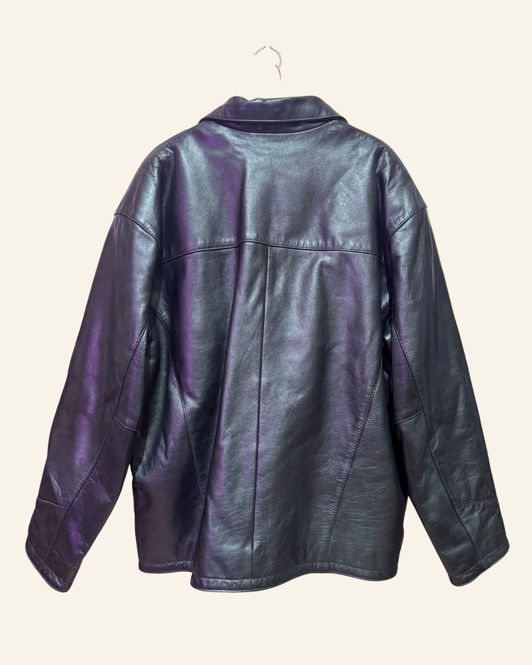 Ital Leather Collection Leather Jacket (M Fits 2/3X)