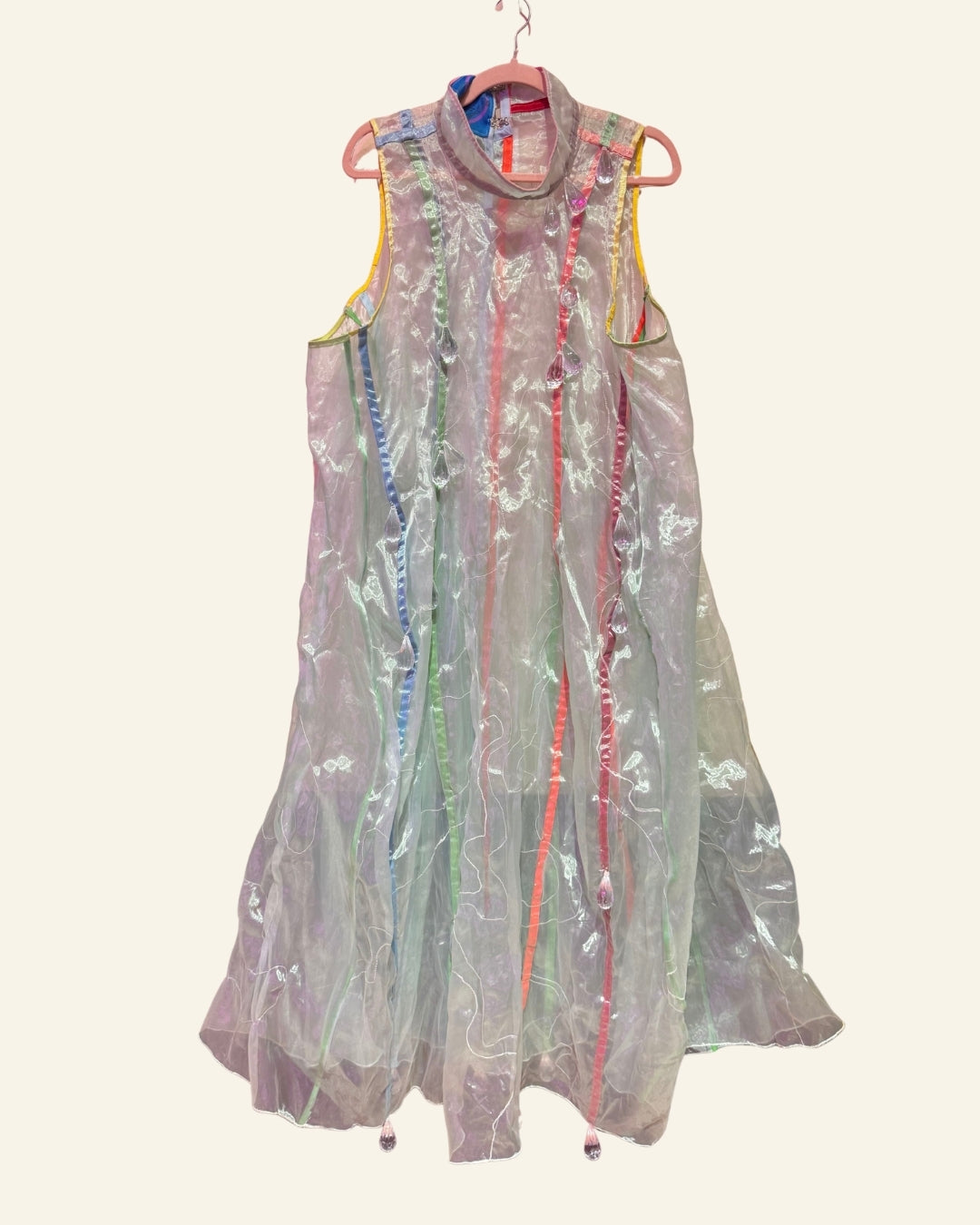 Jazz by Jazz Sheer Raindrop Dress (Fits 2X)
