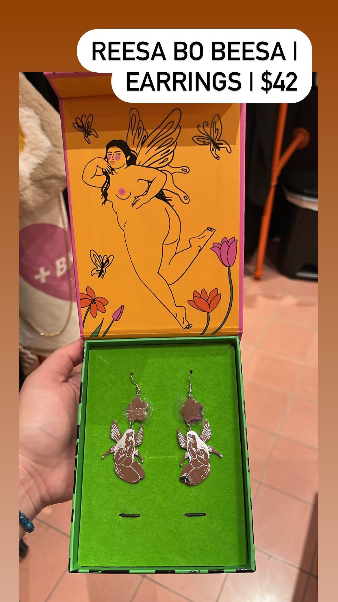 ReesaBoBeesa - Tris Fairy Dangle Earrings