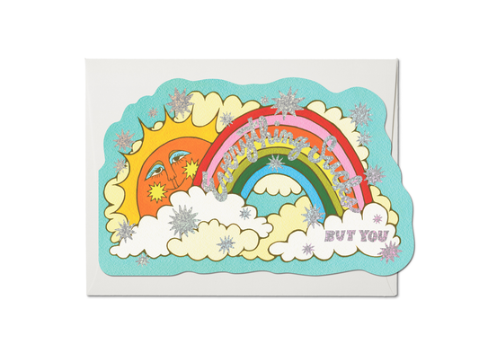 Everything Sucks, But You Greeting Card