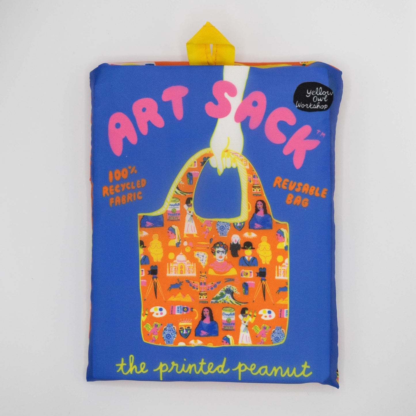 Yellow Owl Workshop - Art History Art Sack® by The Printed Peanut - Reusable Tote