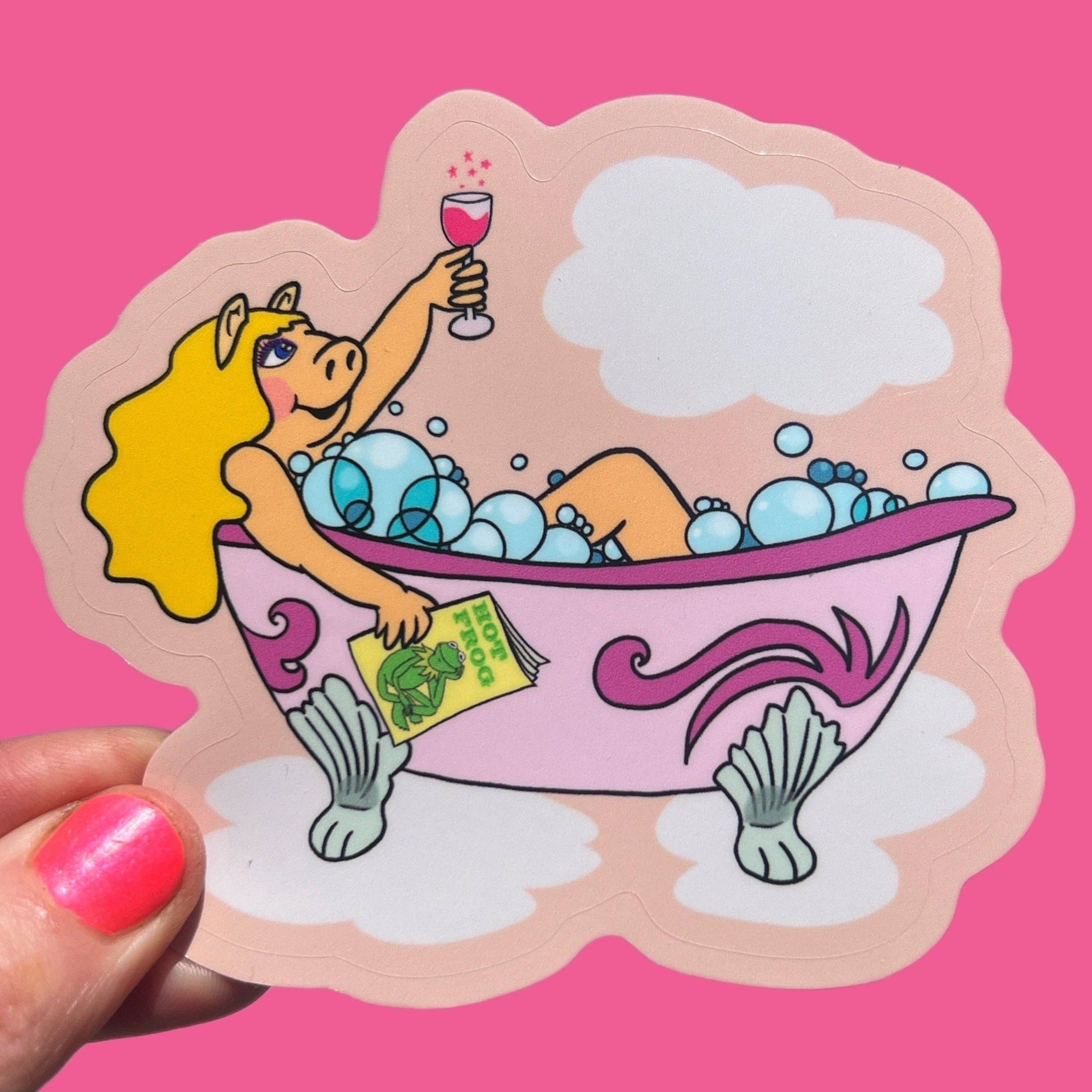 Miss Piggy STICKER 3"