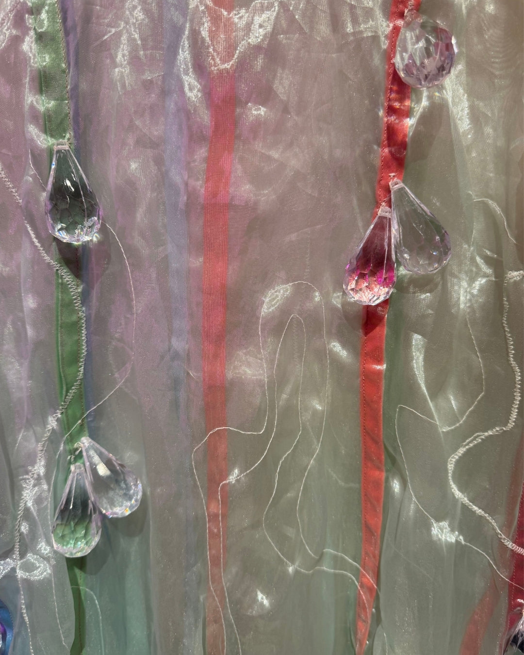 Jazz by Jazz Sheer Raindrop Dress (Fits 2X)