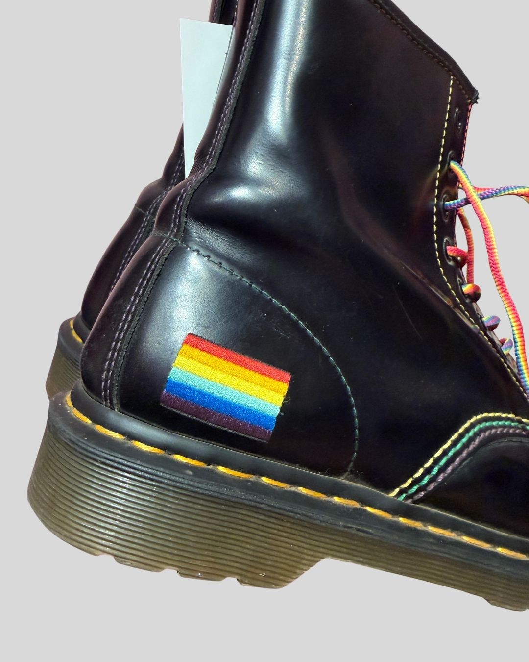 Doc Martens Rainbow Lace Up Boots (10W9M)