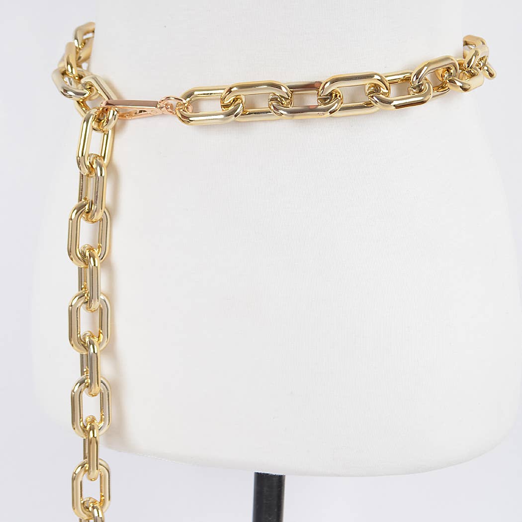 Oversized Plus Size Chain Belt: SL