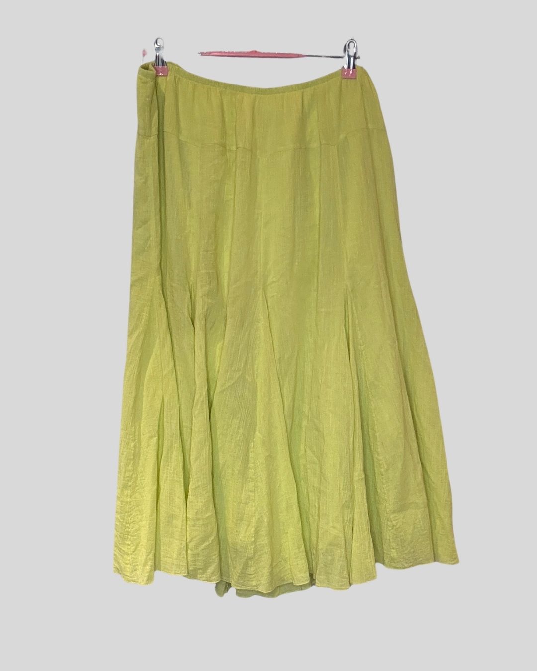 VINTAGE RUBY RD LIME GREEN SKIRT (18)