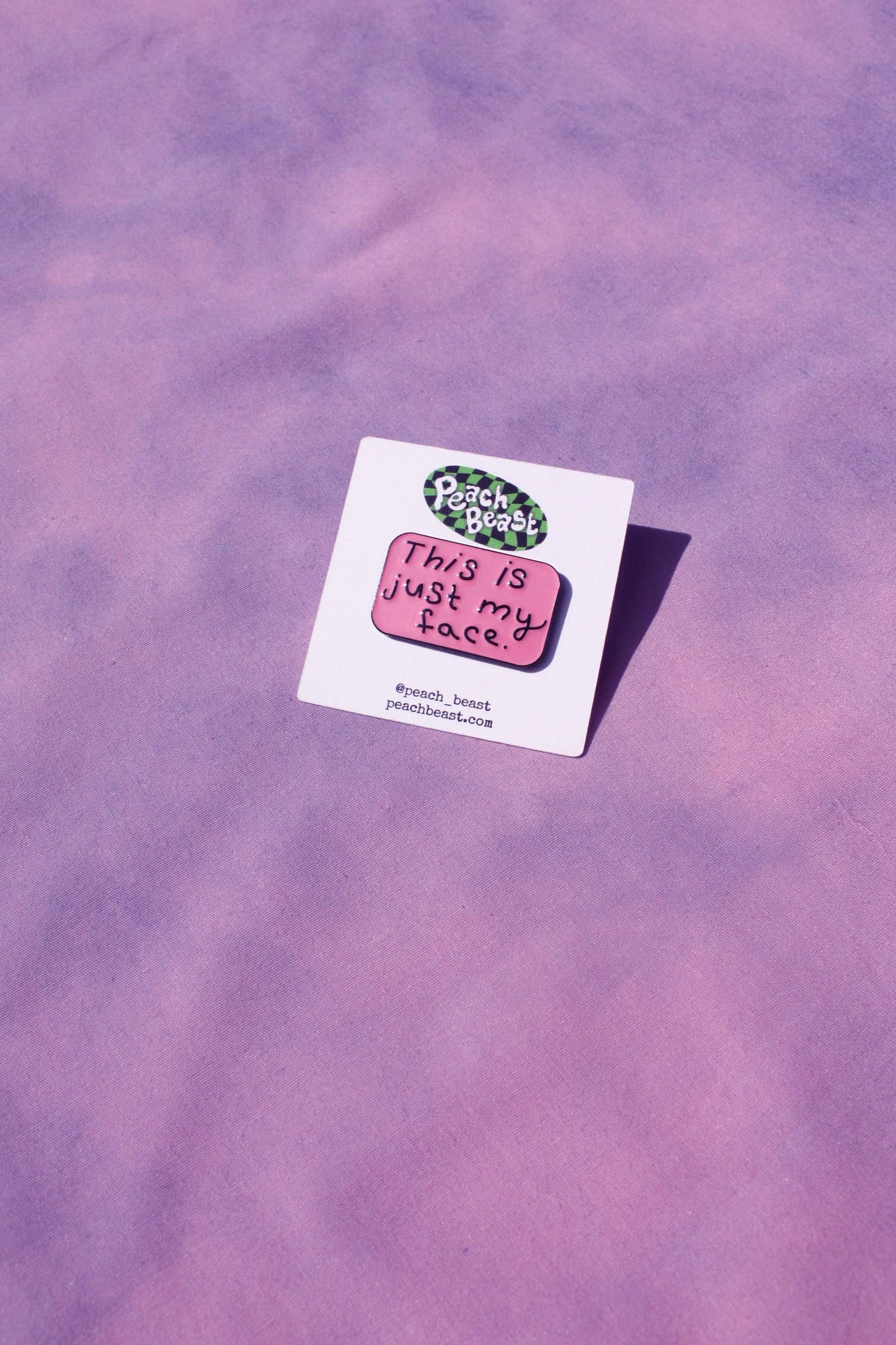 Peach Beast - RBF Enamel Pin