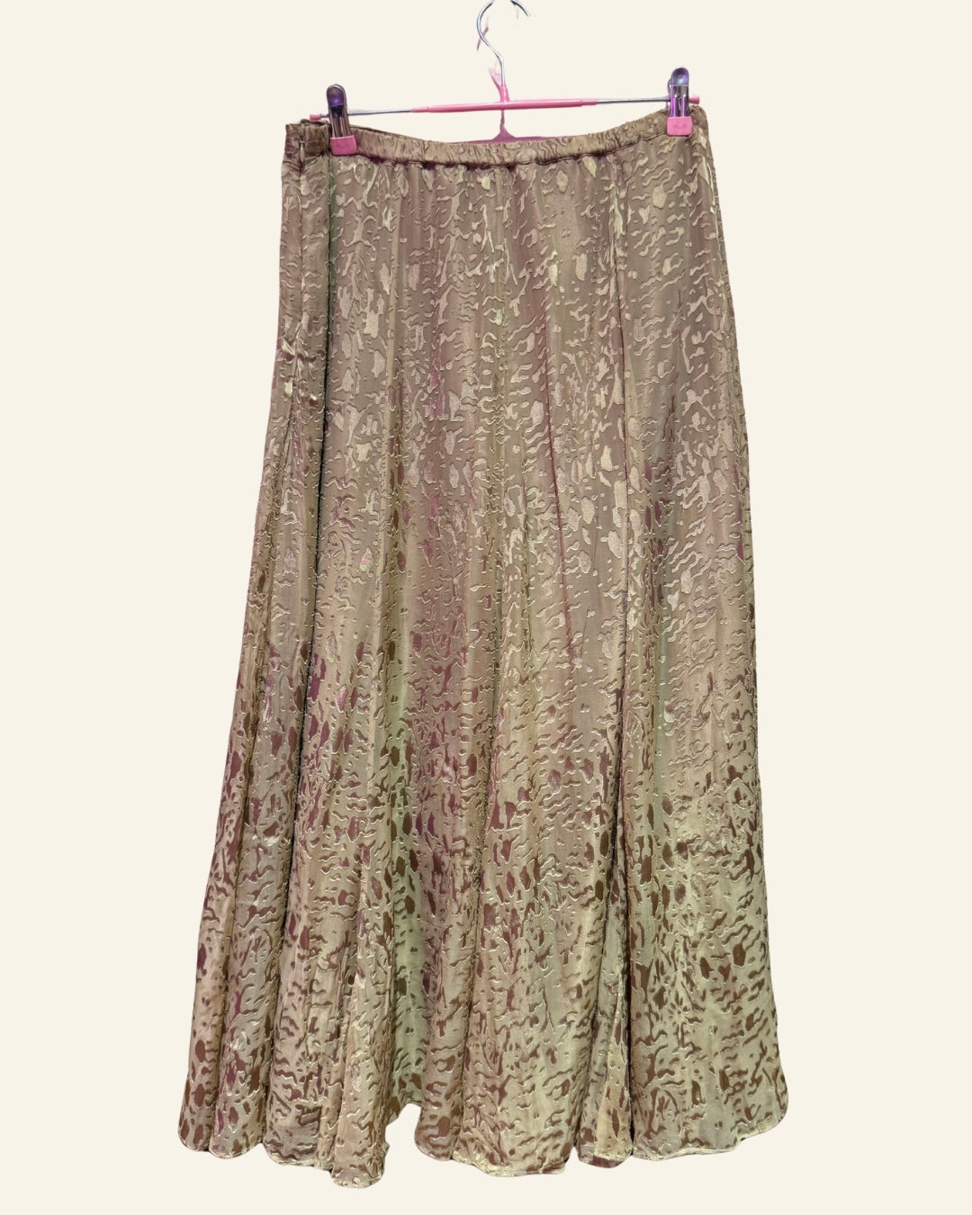 Soft Surroundings Burnout Maxi Skirt (32"W 12/14)