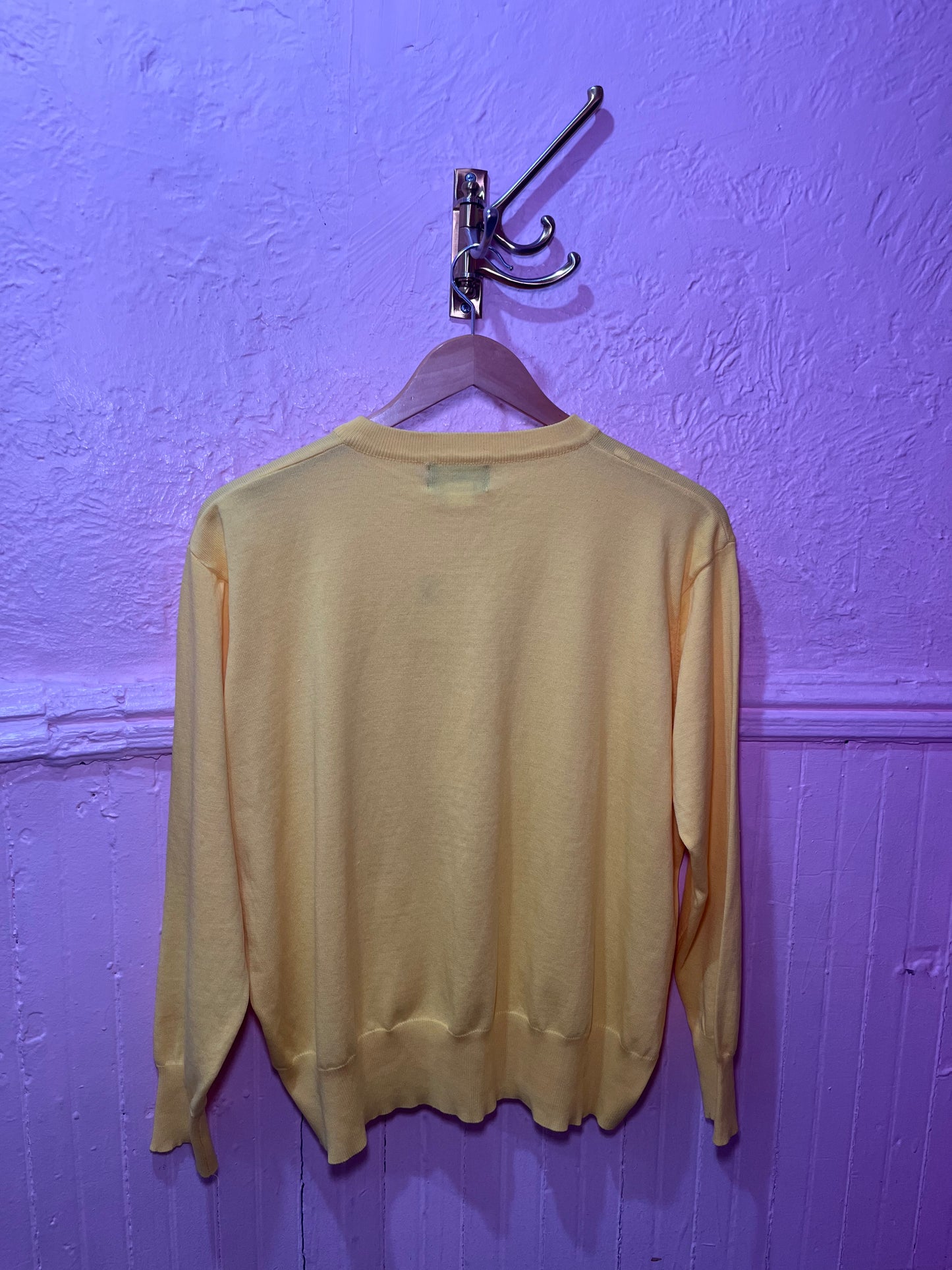 DAISY STREET Yellow Starfish Button Cardigan