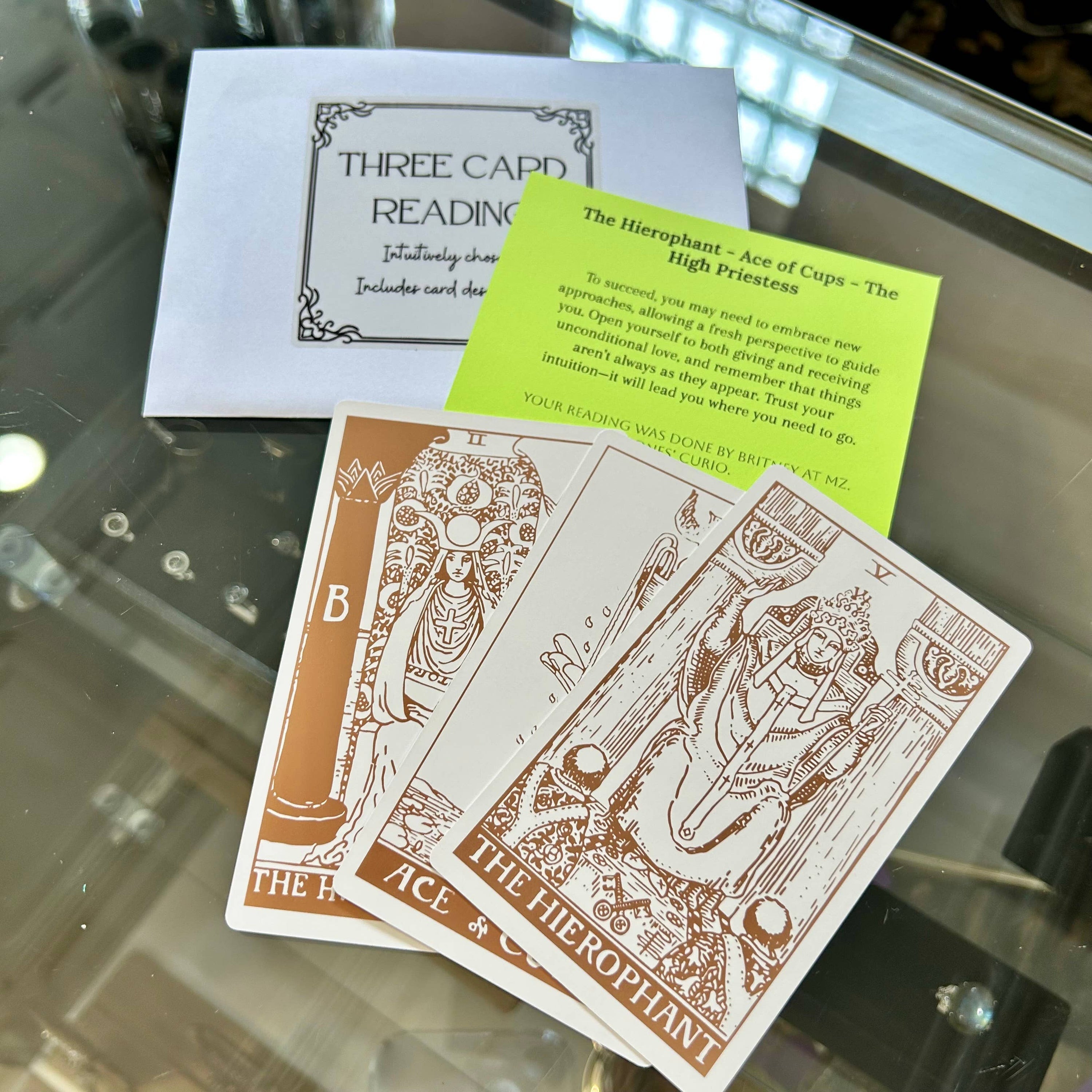 Three Card Tarot Reading