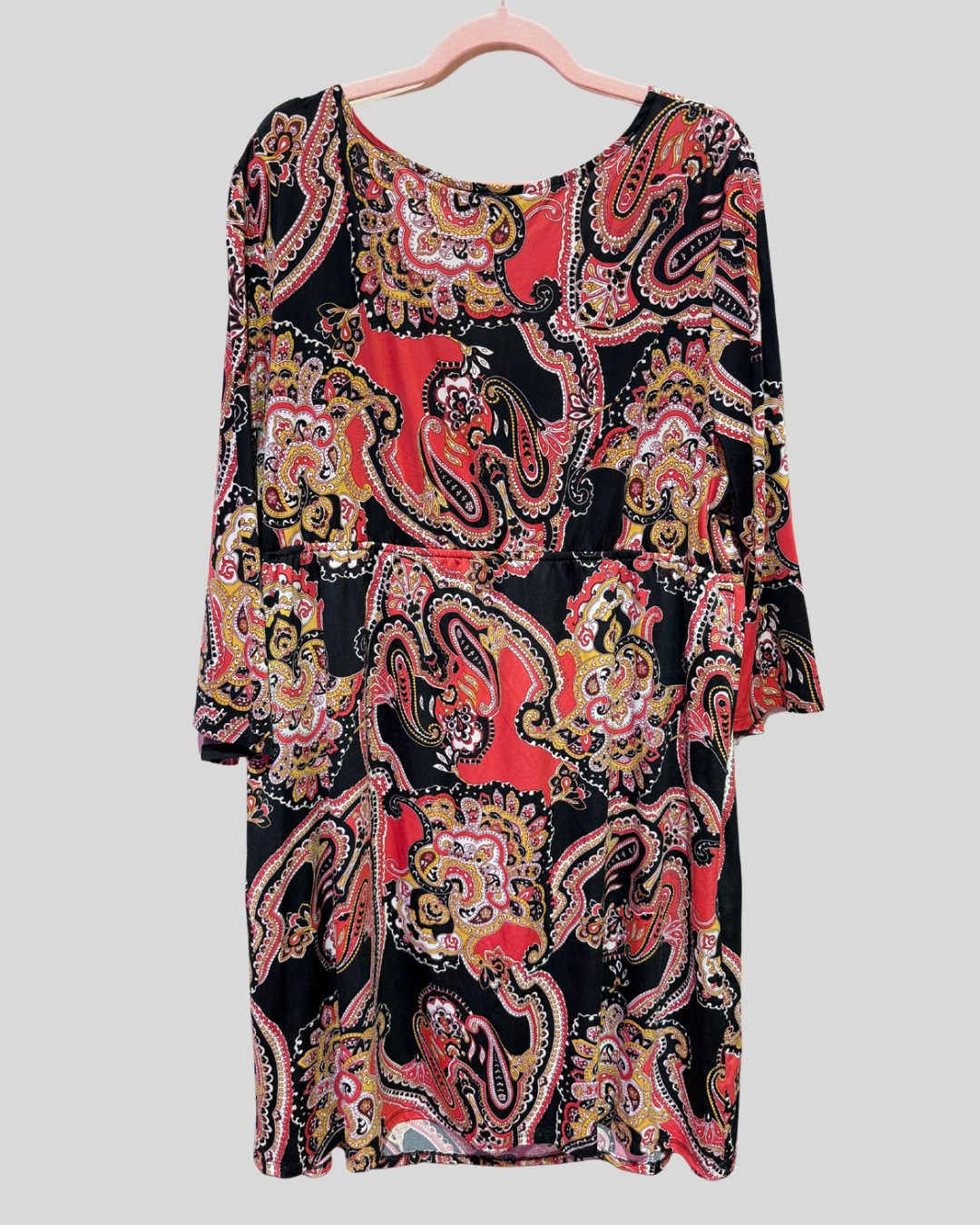 INC Boho Paisley Dress (1X)