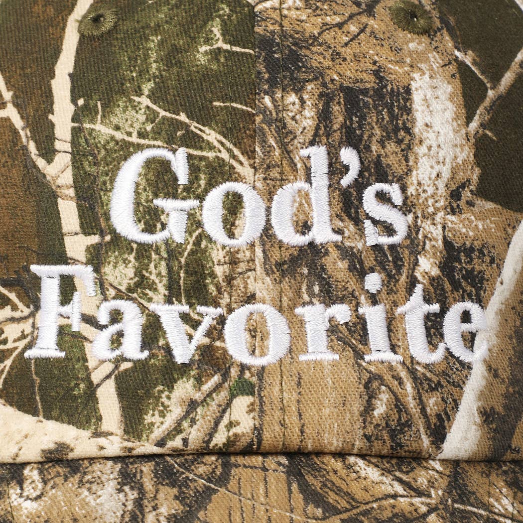 God's Favorite Camouflage Baseball Cap