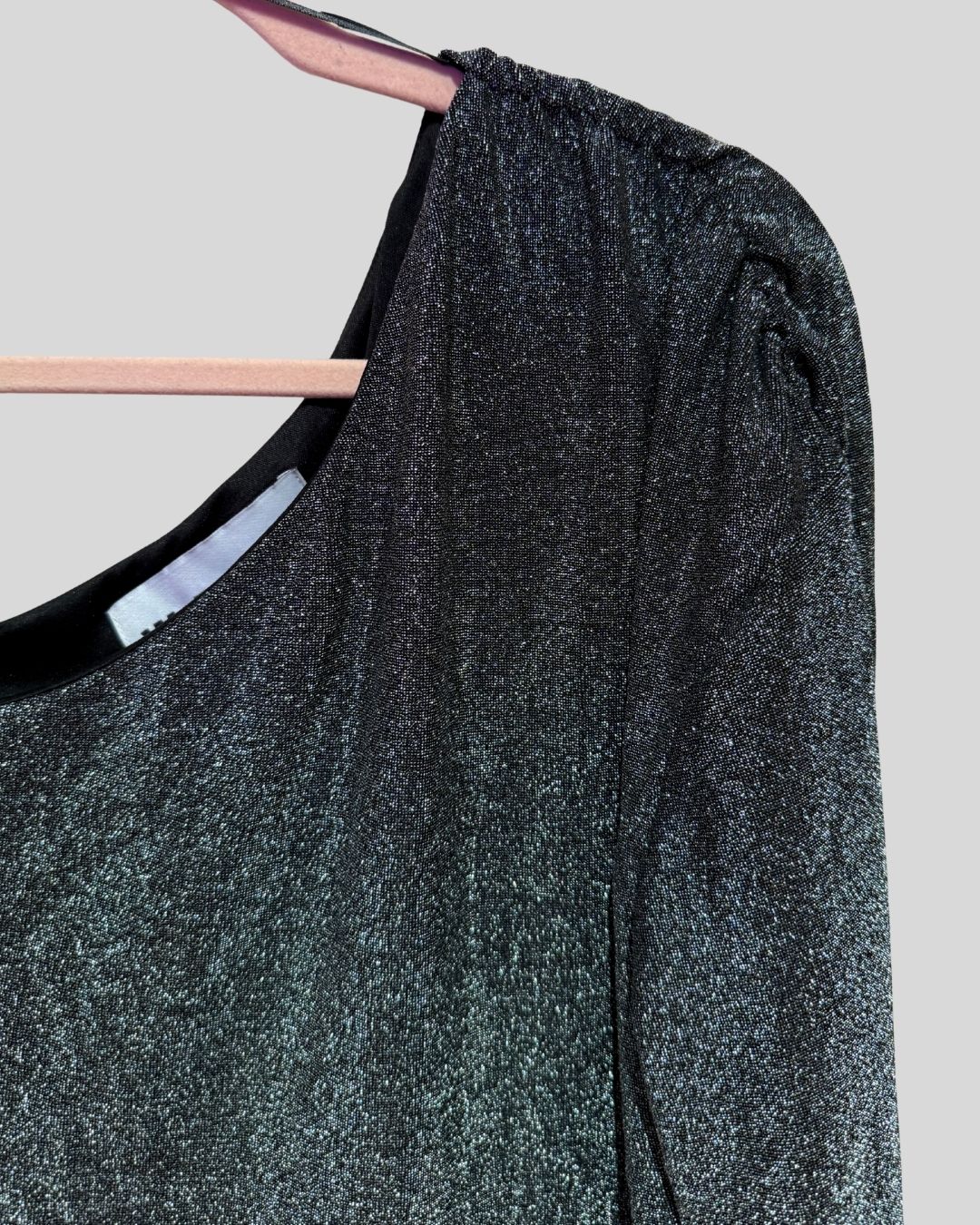 Wray Silver One Shoulder Dress (1X)