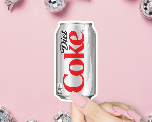 ShopSourSweetener - Diet Coke Sticker, Sweet Treat, Girl Dinner, Hydration