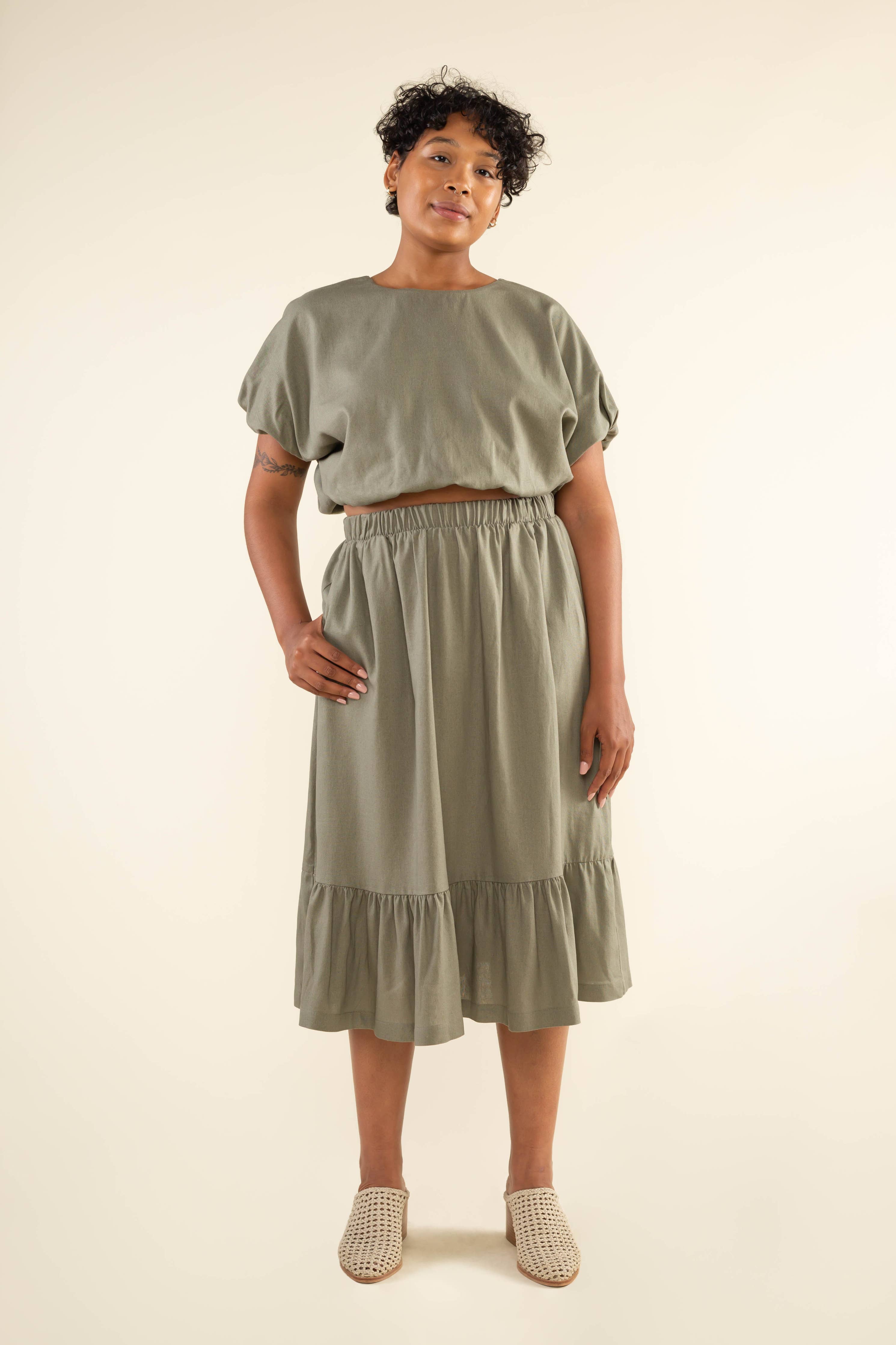 NLT Cedar Skirt Khaki Green 3XL