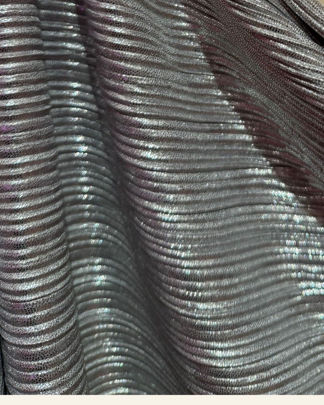 Never Fully Dressed Metallic Plisse Top (16)
