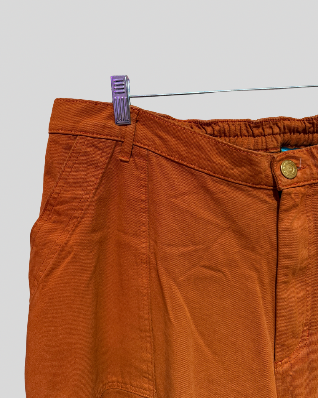 Big Bud Press Pumpkin Orange Work Pants (2XP)