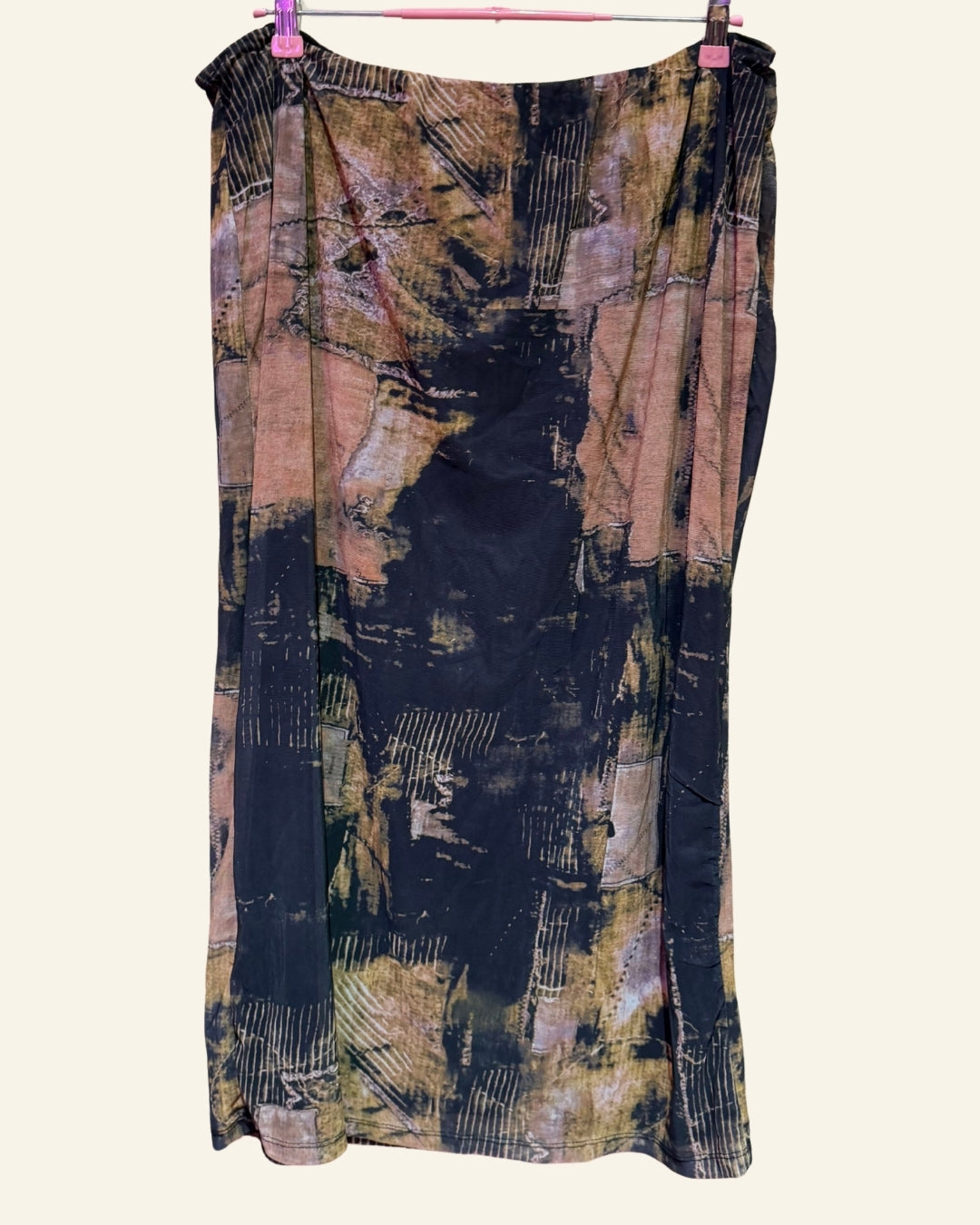 Fashion Nova Mesh Grunge Skirt (3X)