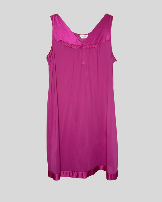 Vintage Vanity Fair Slip Dress (L)